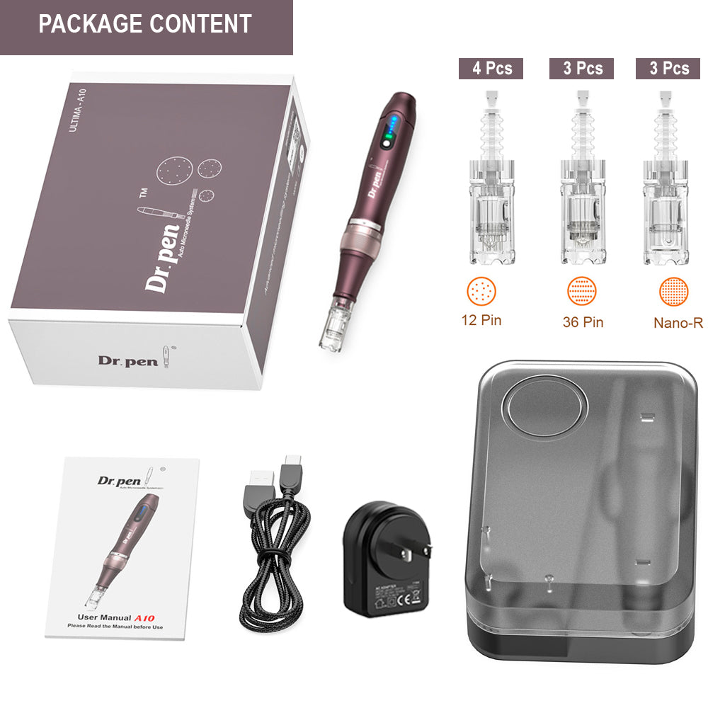 Dr. Pen A10 combo + 5 cartuchos